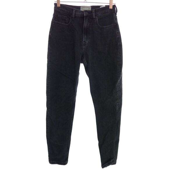 Everlane Black Denim Jeans 27 Ankle High Rise - Picture 1 of 7